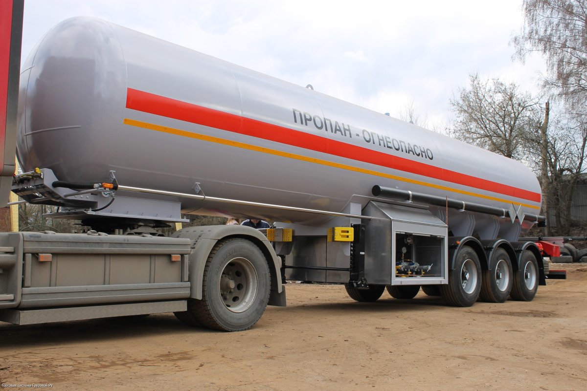 Газовоз СПГ полуприцеп