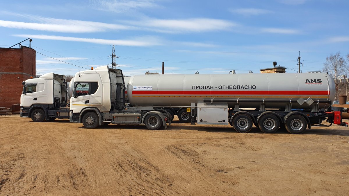 Скания газовоз