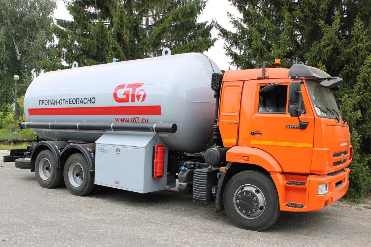 Автоцистерна для СУГ АЦТ-22