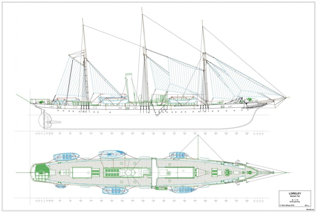 Авизо Tahure чертежи