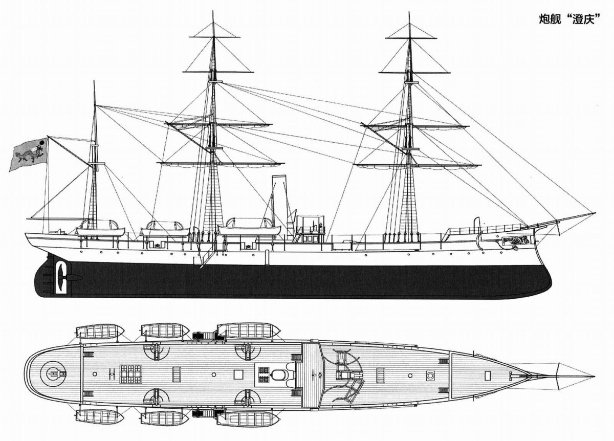 Безбронный крейсер авизо Тацута