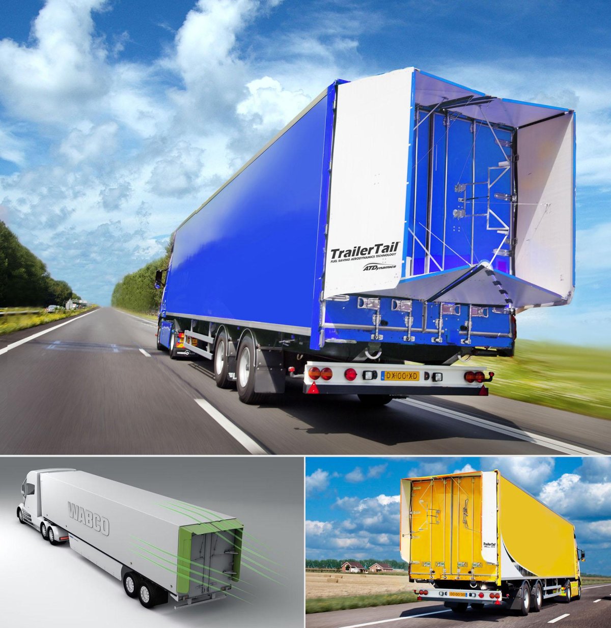 Аэродинамические полуприцепы