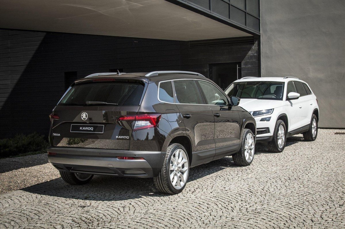 Шкода Карок и Кодиак