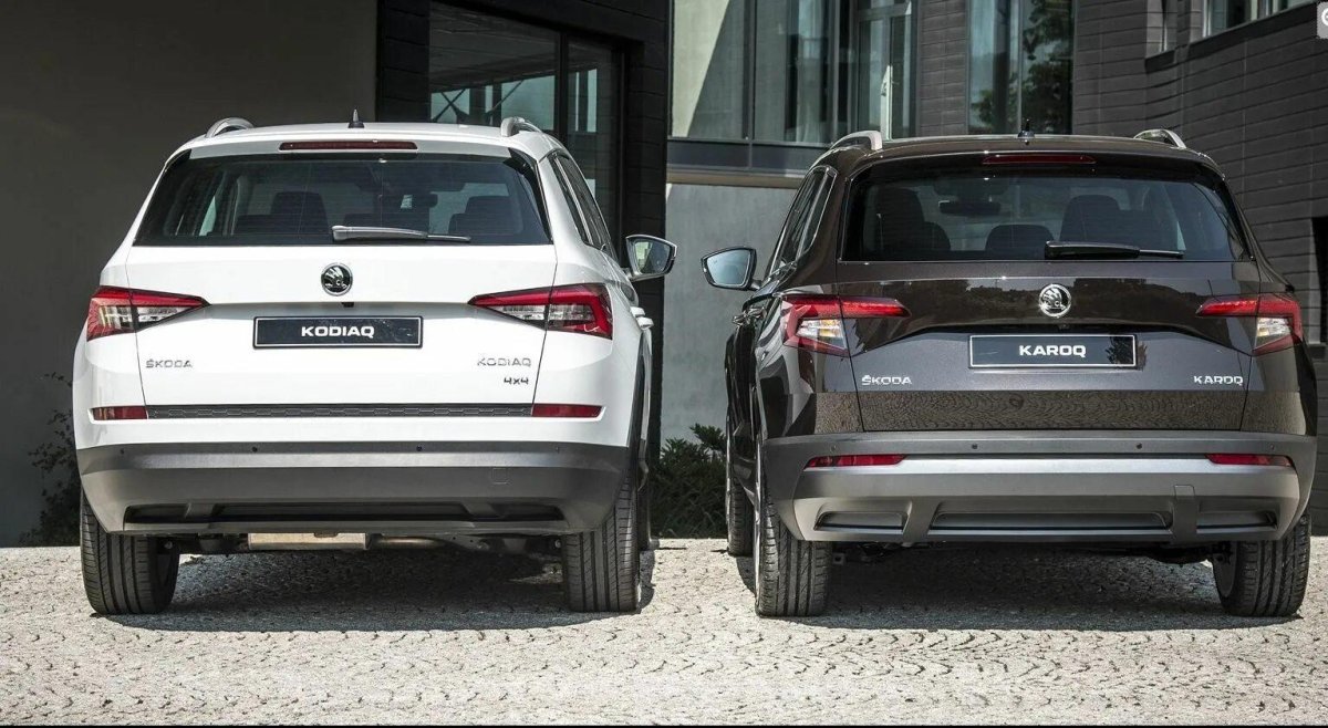 Шкода Карок и Кодиак
