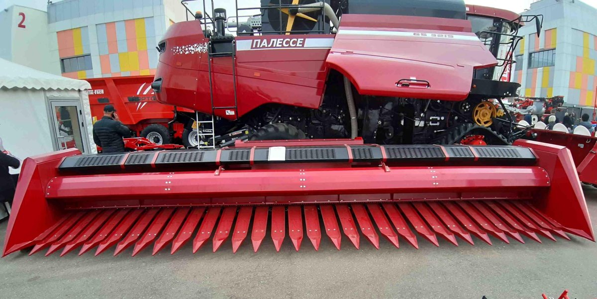 Жатка для уборки подсолнечника