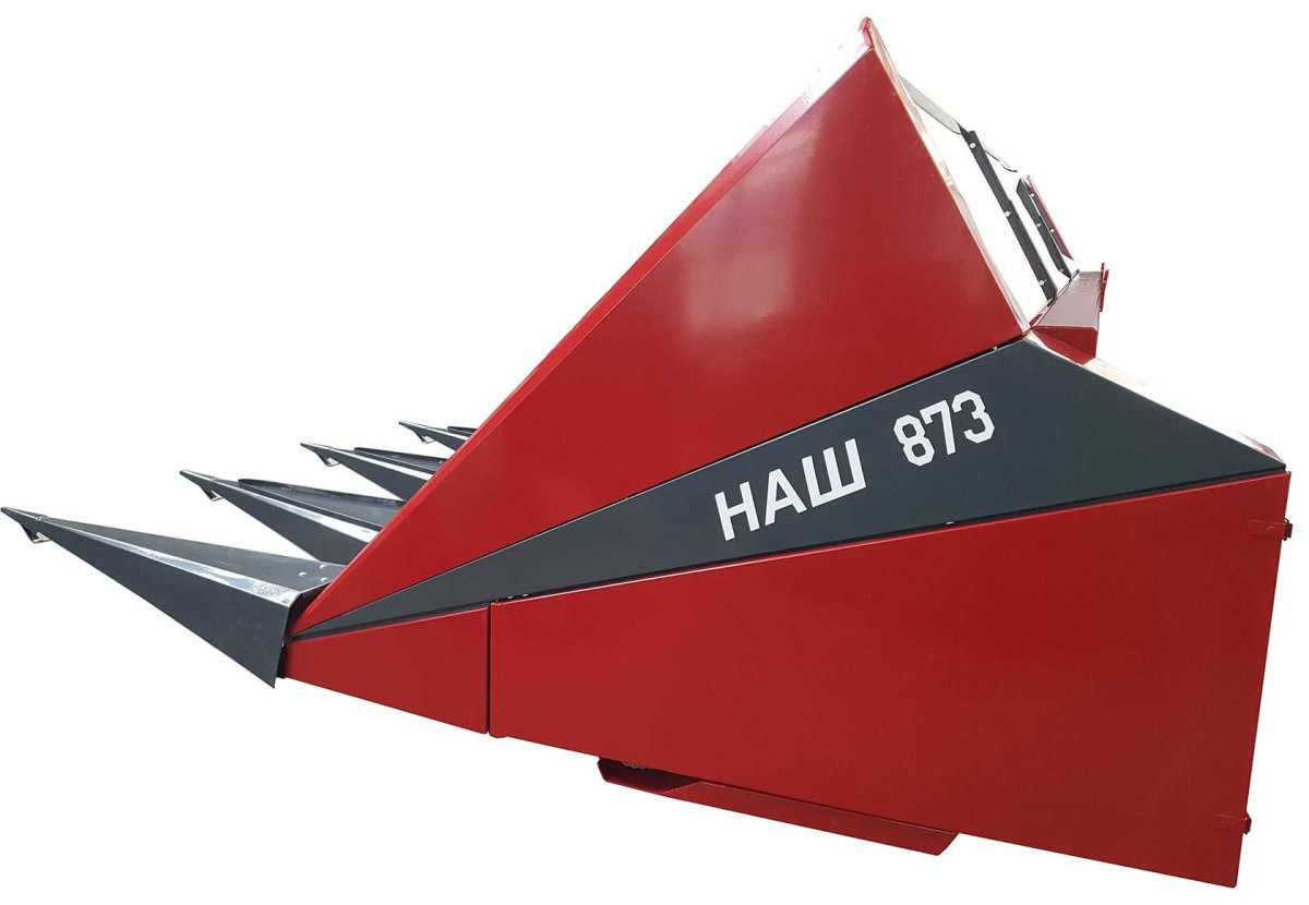 Жатка для уборки подсолнечника наш 873м