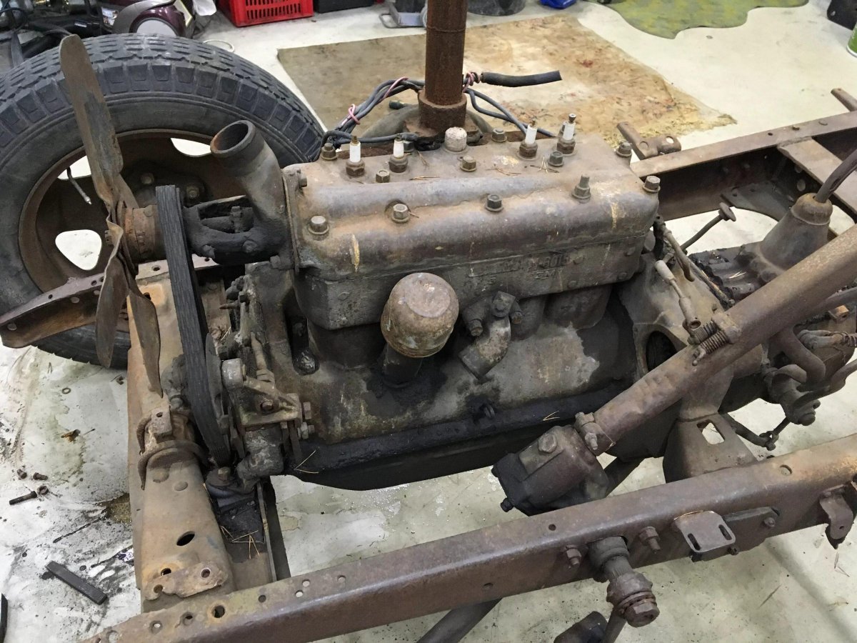 ГАЗ-АА dvigatel