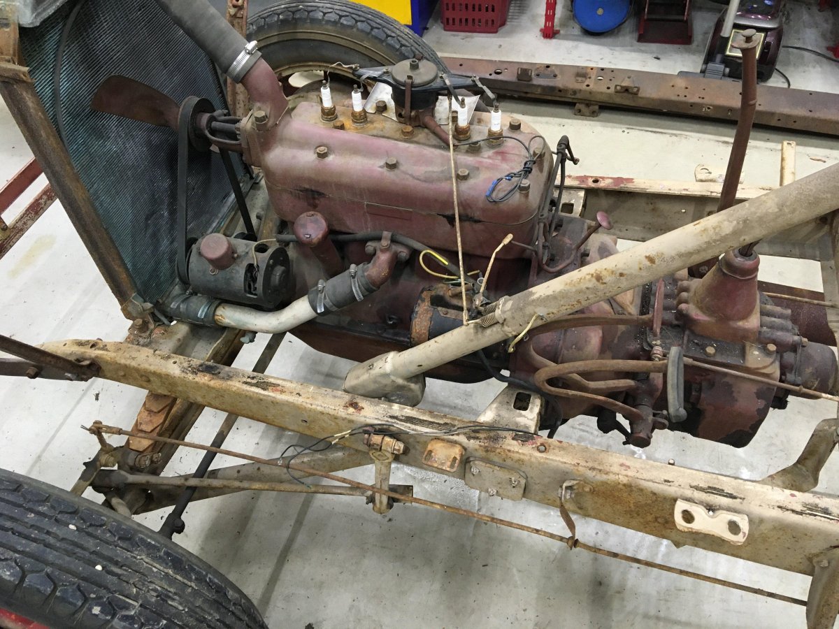 ГАЗ-АА полуторка двигатель