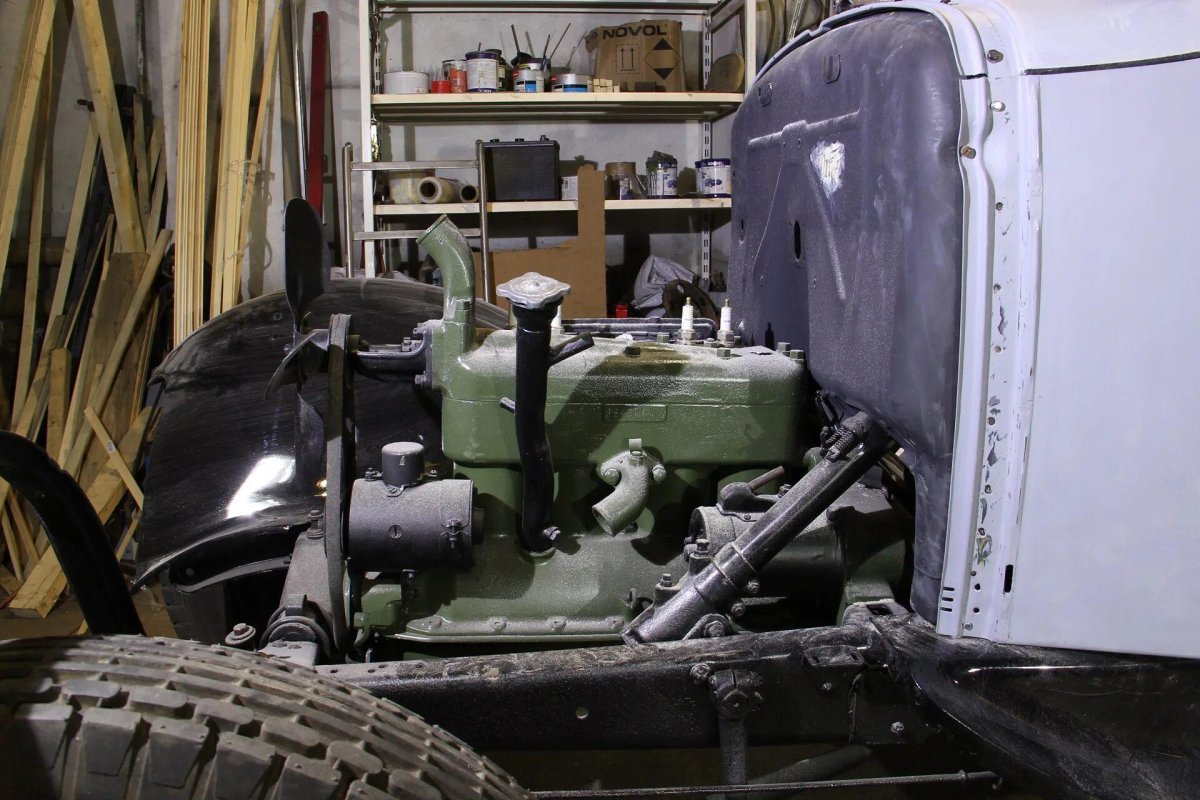 Моторный щит ГАЗ АА