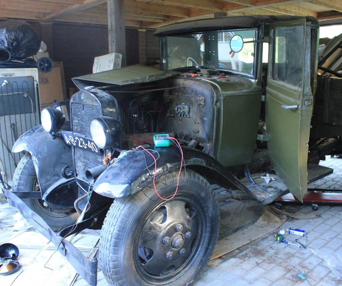 ГАЗ-АА полуторка кабина