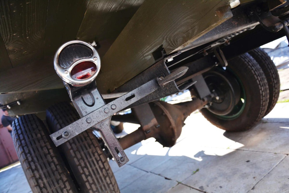 ГАЗ АА выхлопная система