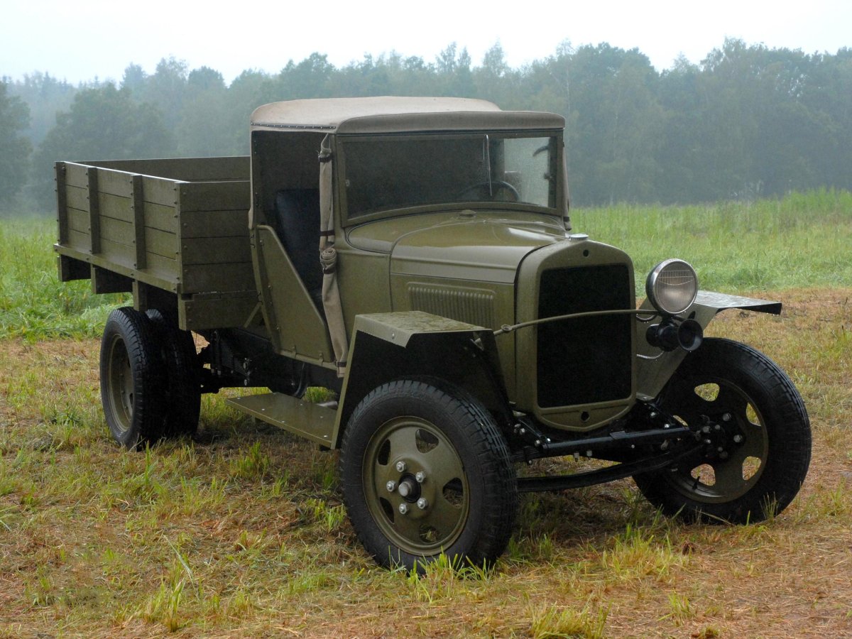 Советский грузовик ГАЗ-АА полуторка