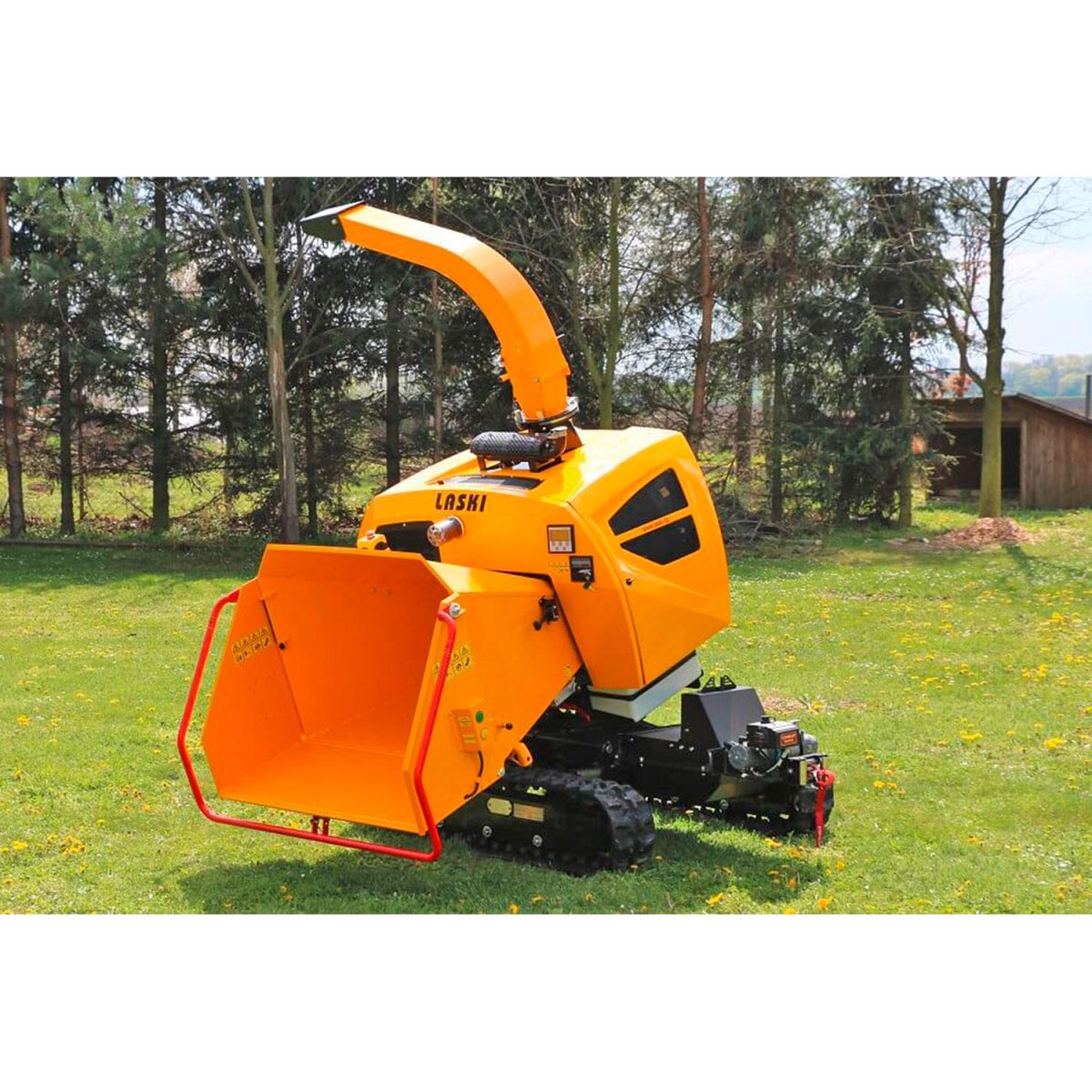 Самоходные измельчитель веток