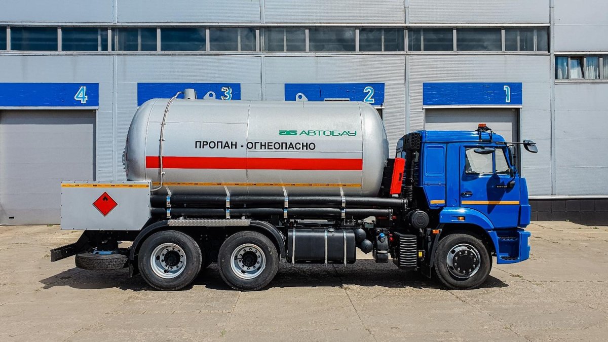 КАМАЗ 65115 газовоз