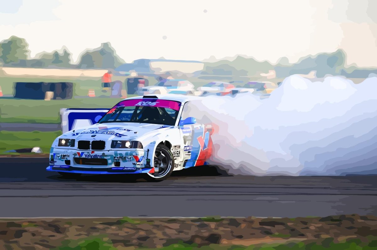 Машина в дрифте