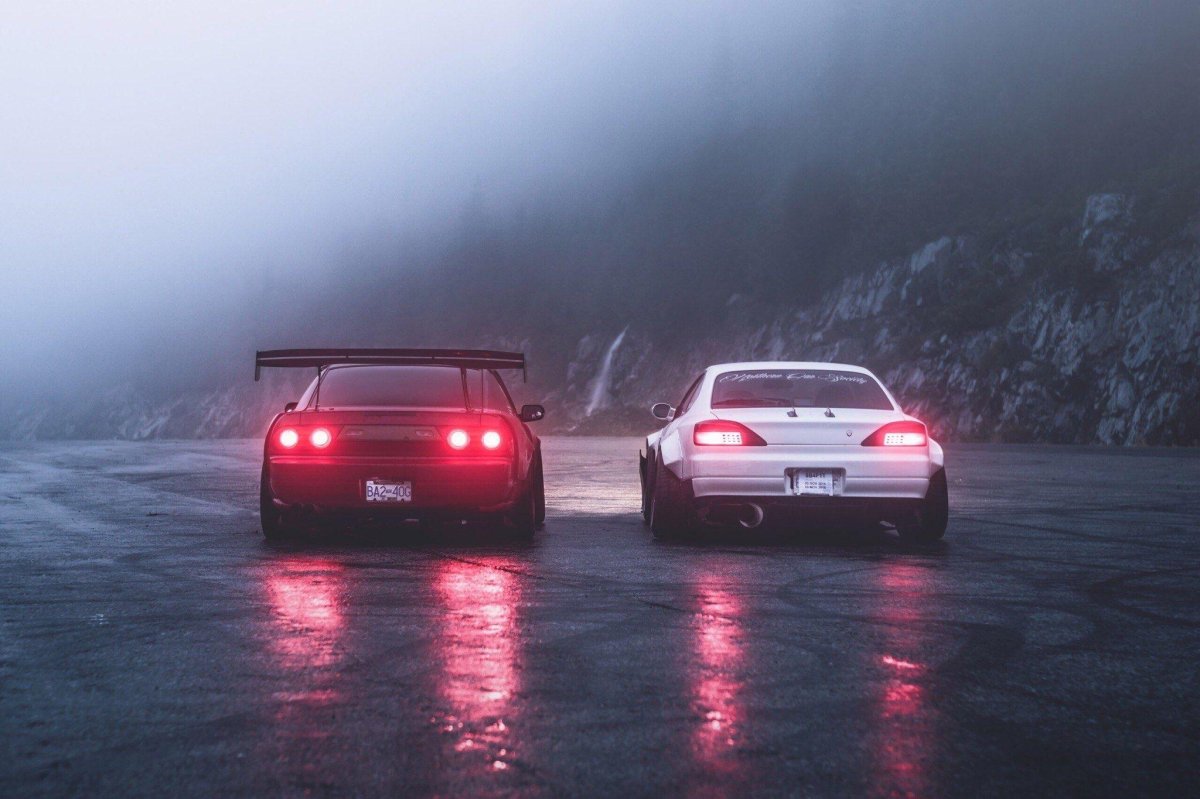 Nissan Silvia s13 неон