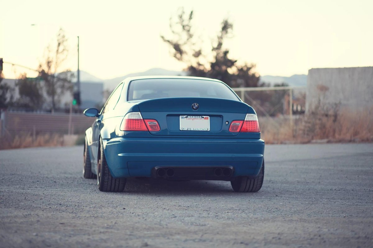 BMW e46 сзади