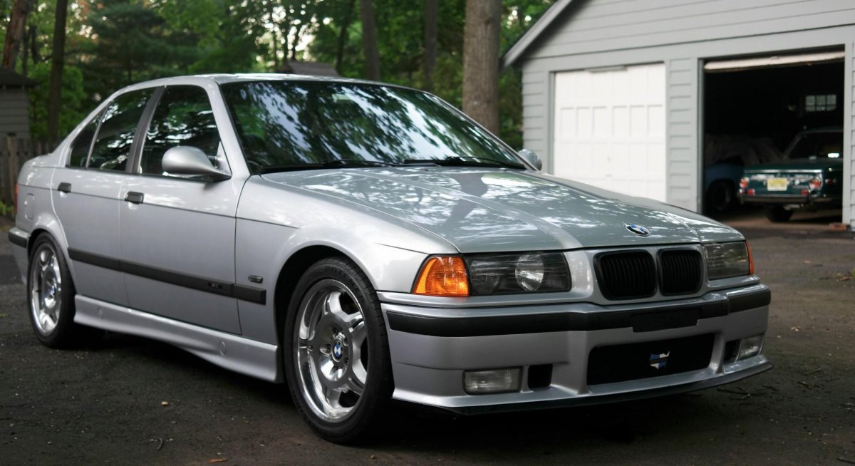 BMW e36 Silver