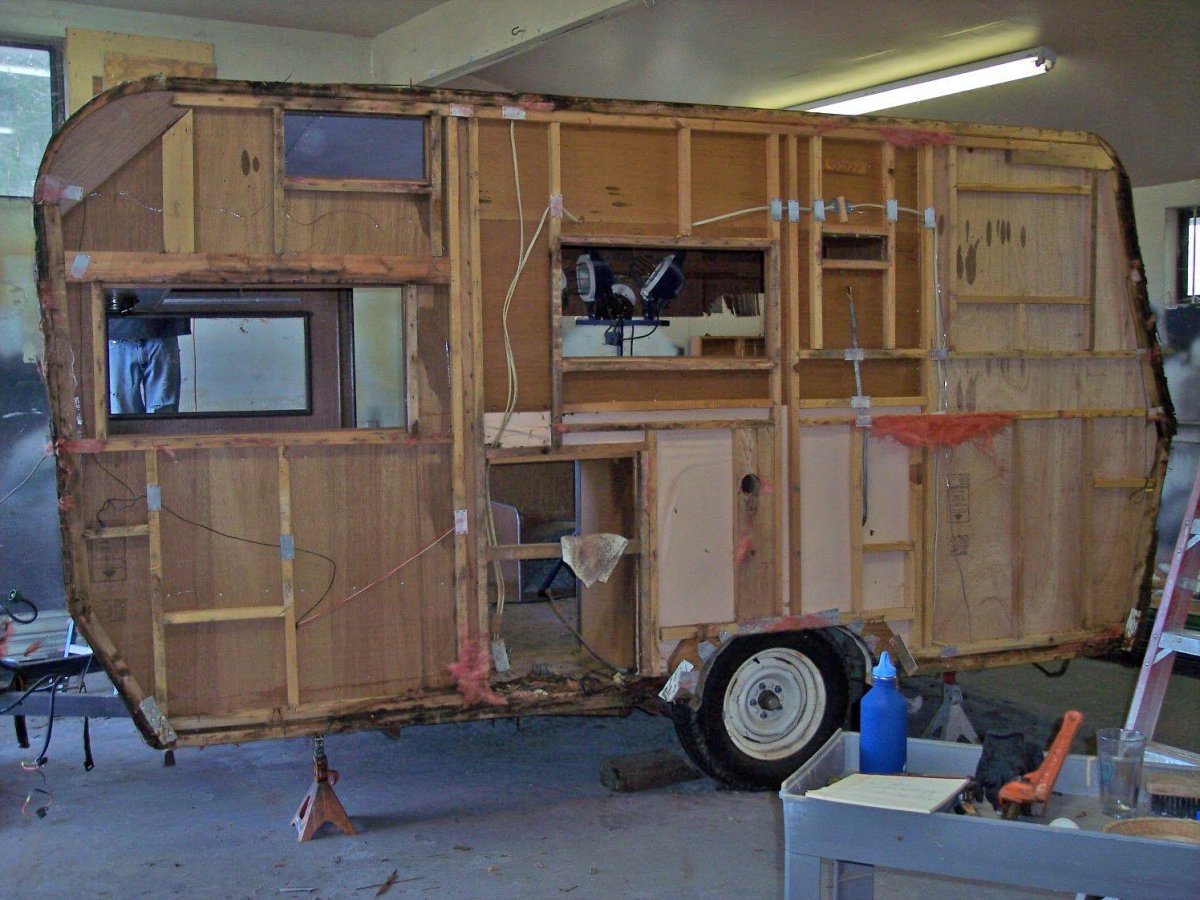 Каркас дом на колесах