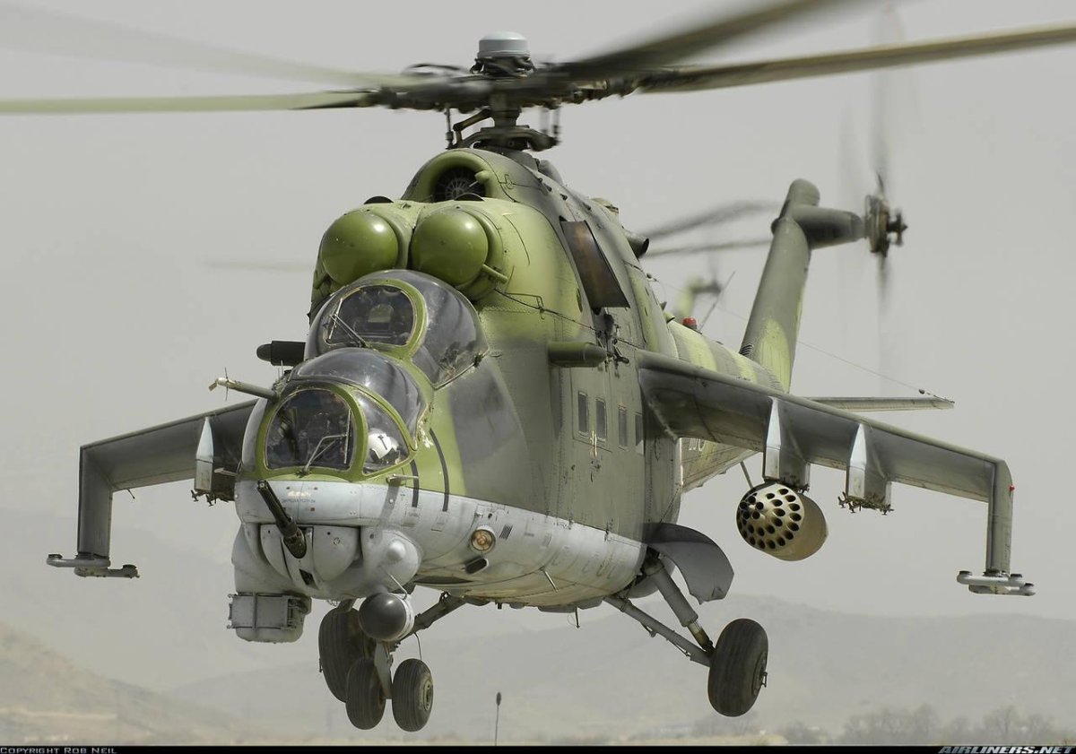 Ударный вертолёт ми-24