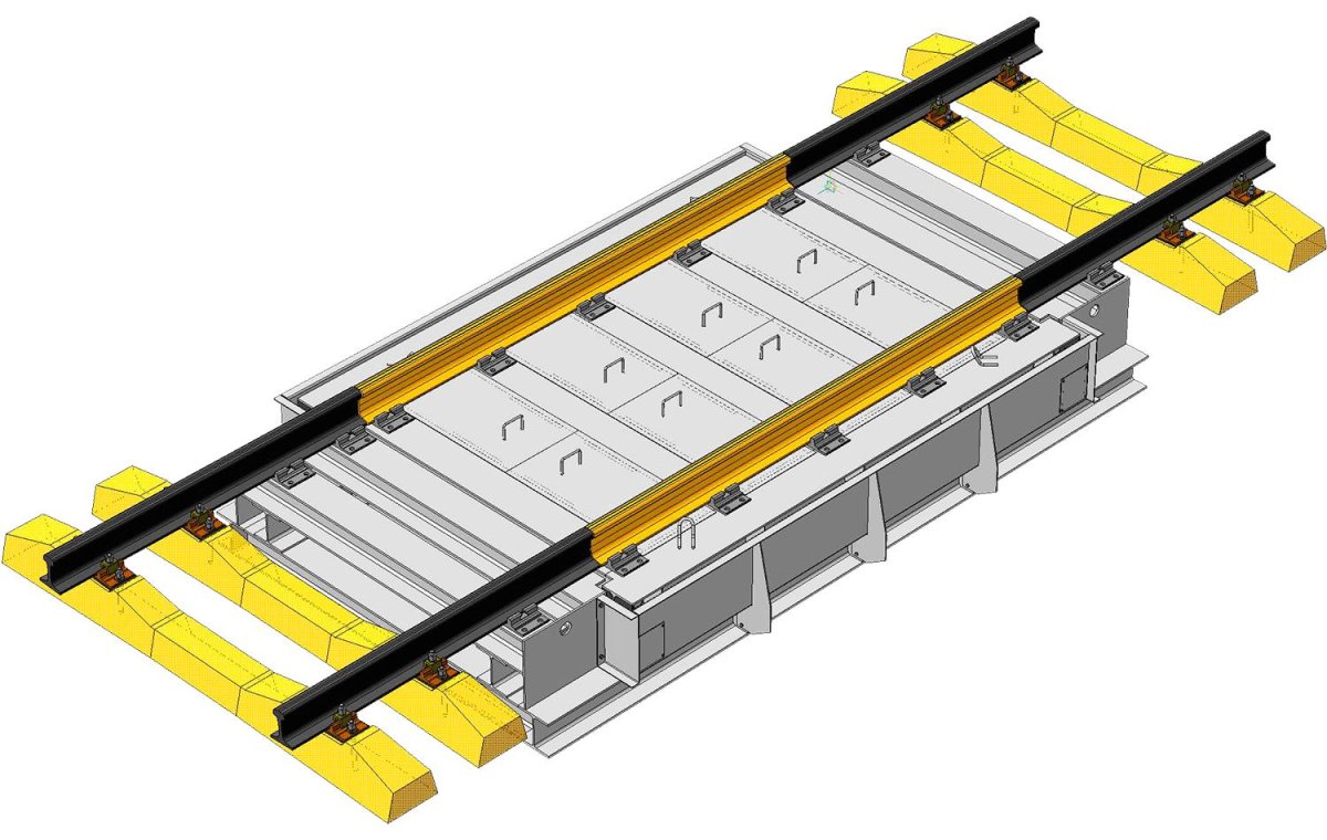 Вагонные весы модуль