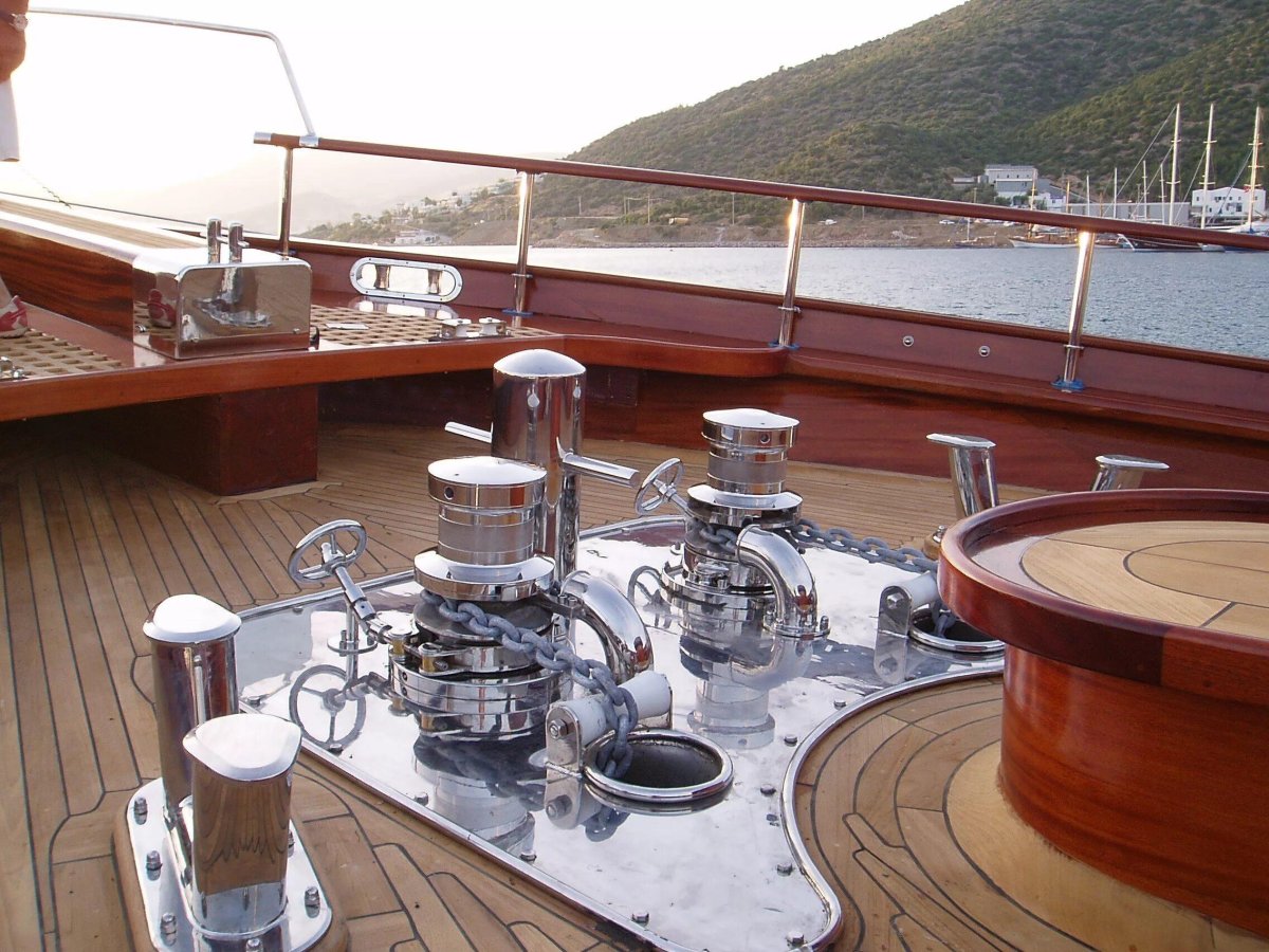 Палубное оборудование яхты