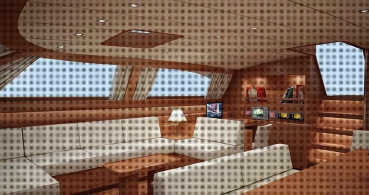 Яхта Чекмезова интерьер