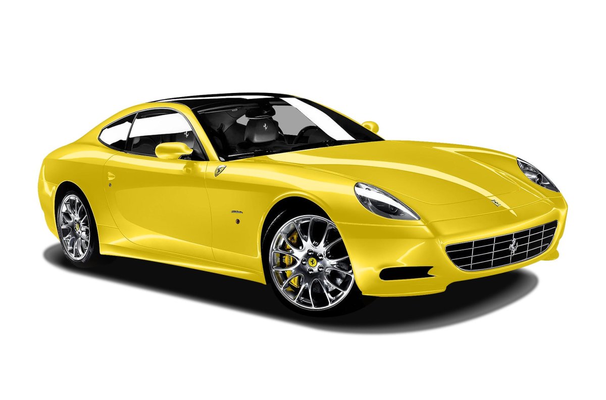 Ferrari 612 Scaglietti желтый