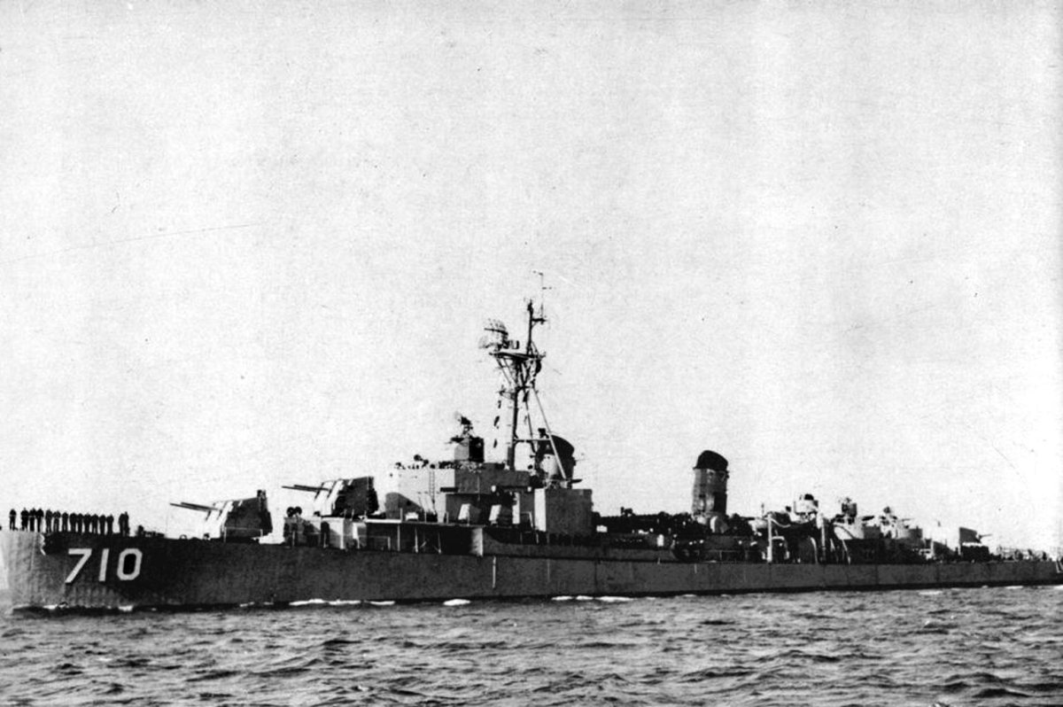 USS gearing DD-710