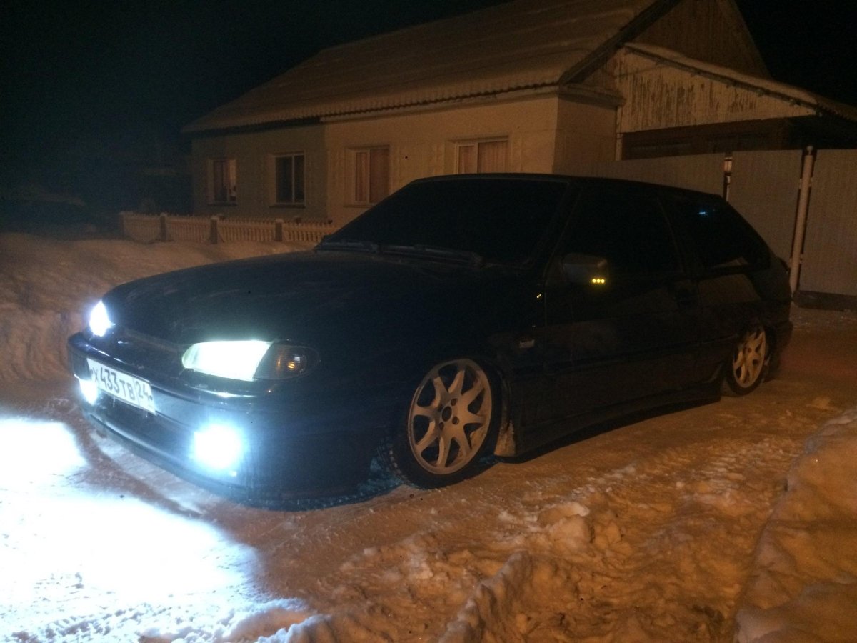 ВАЗ 2113 темные поворотники