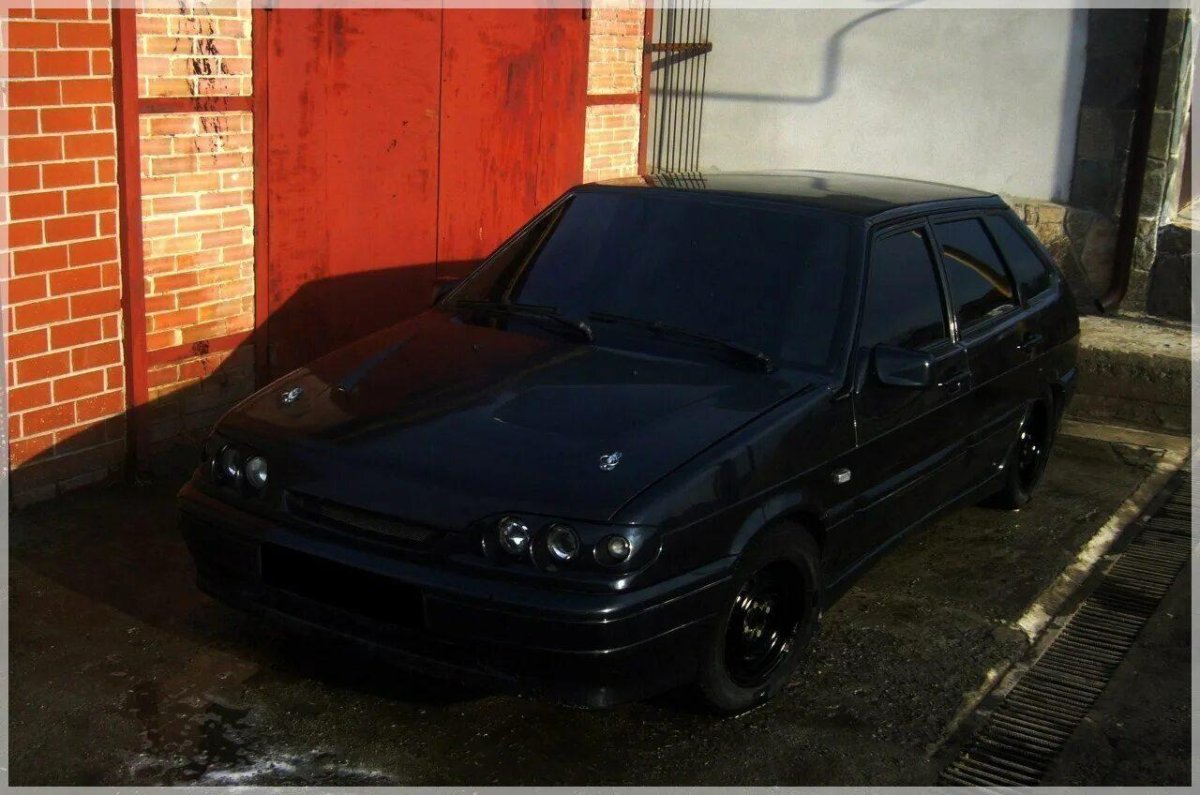 Лада 2114 черная