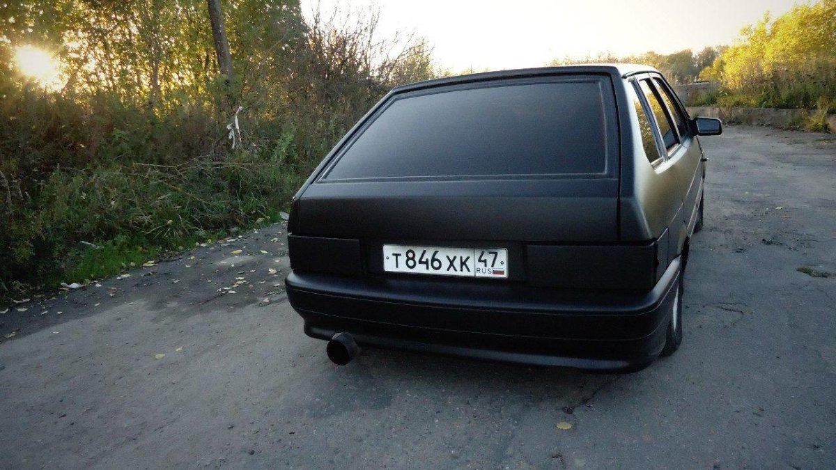 ВАЗ 2114 черная матовая
