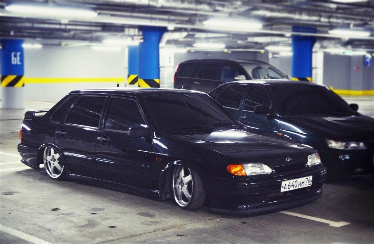 ВАЗ 2115 БПАН черная