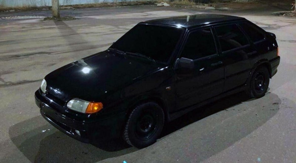 ВАЗ 2114 черная Bunker