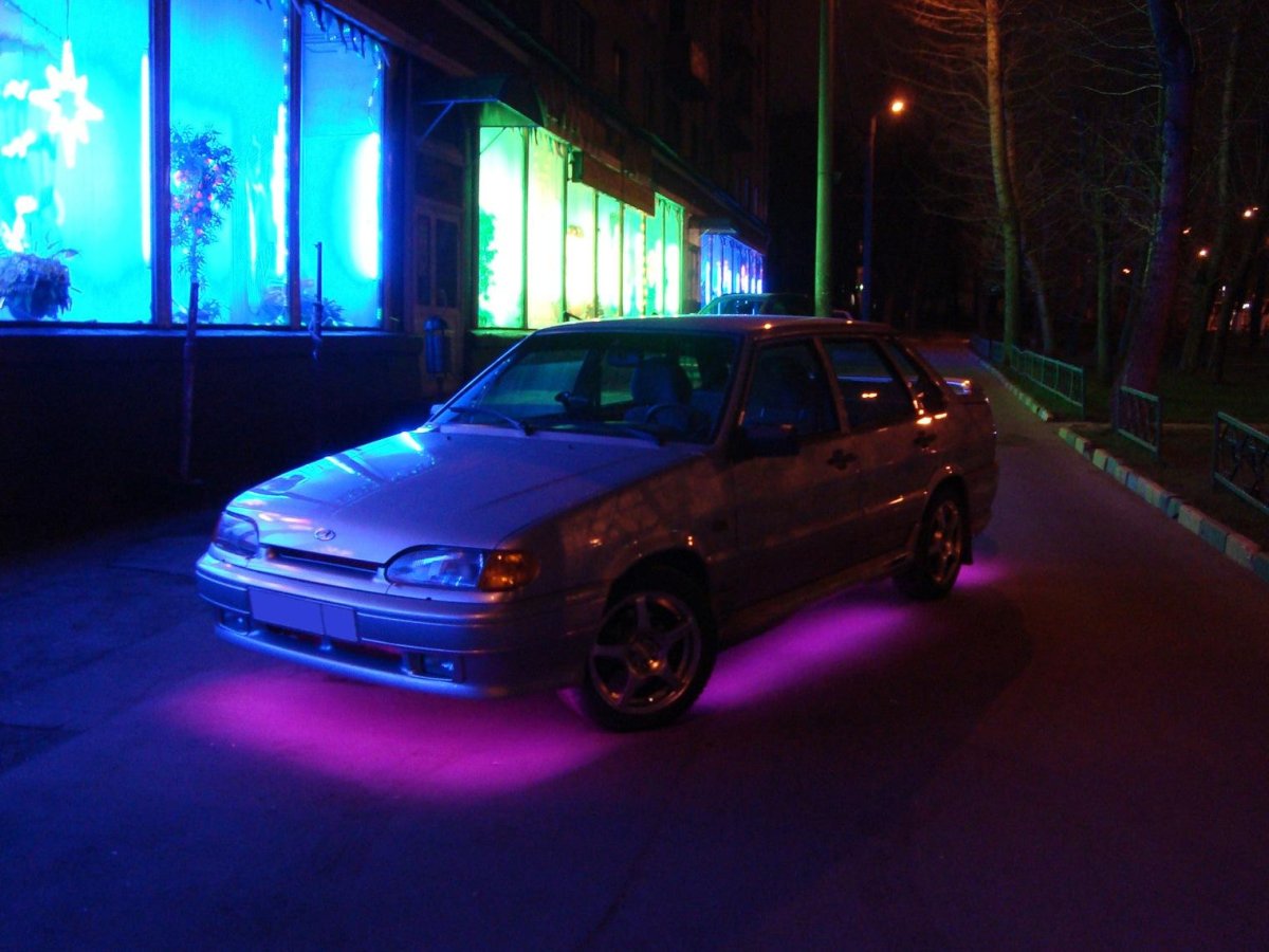 ВАЗ 2115 С подсветкой