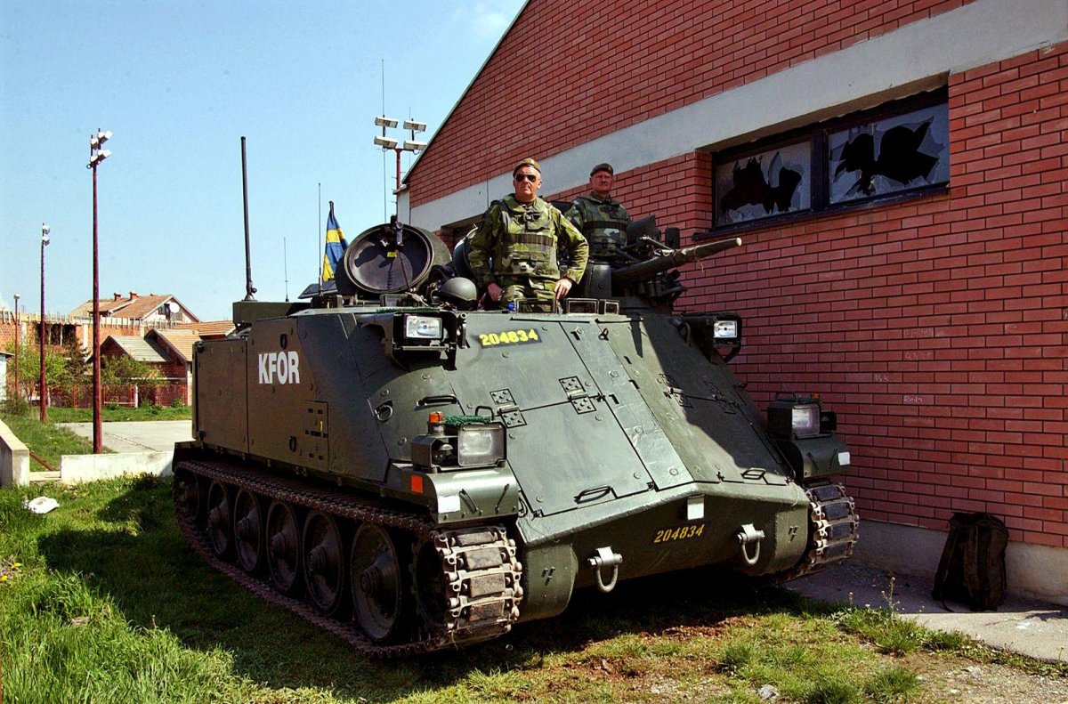 Шведский бронетранспортер PBV 302