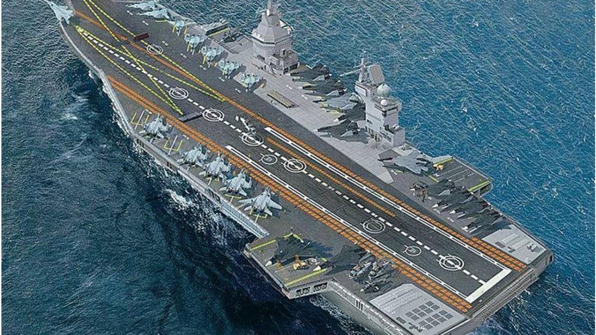 Новый авианосец России шторм