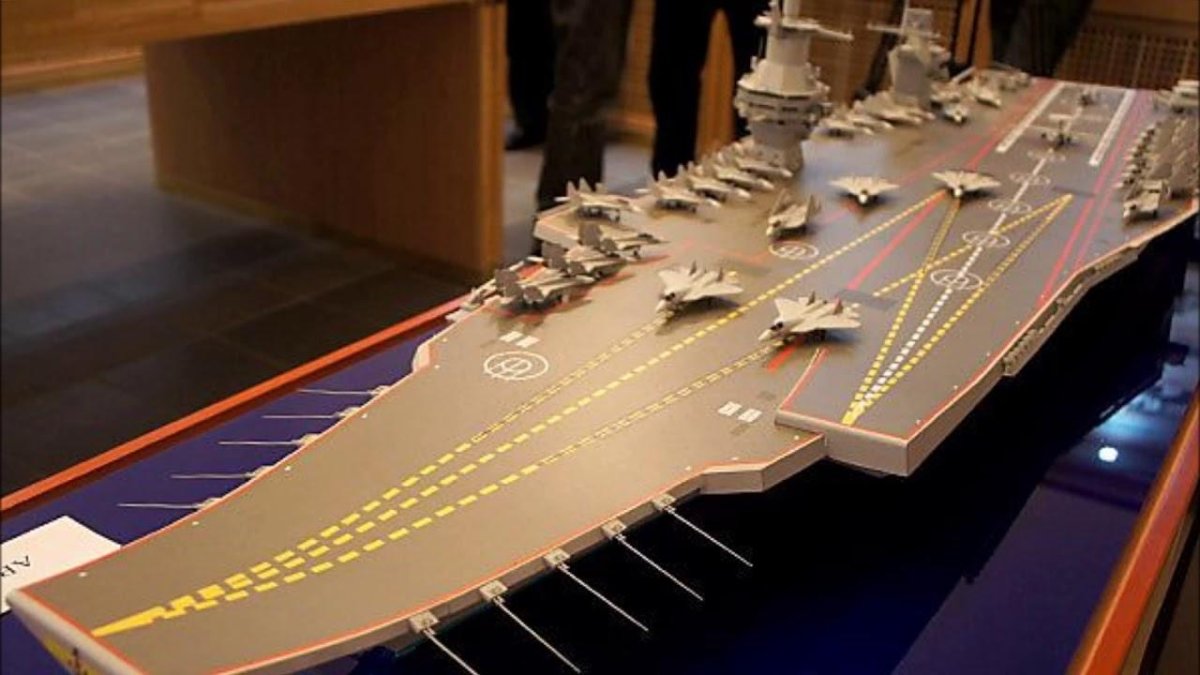 Авианосец шторм проекта 23000