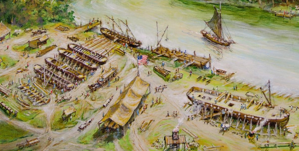 Корабельные верфи 18 век