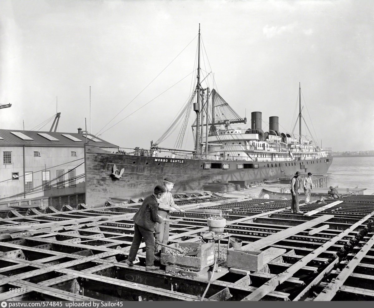 Верфь Великобритании 1900