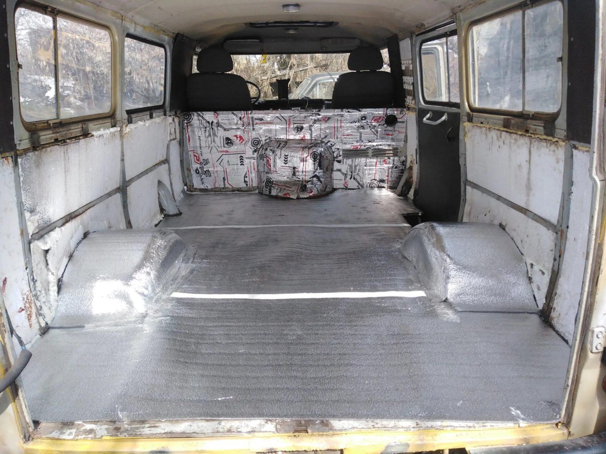 УАЗ 3962 днище