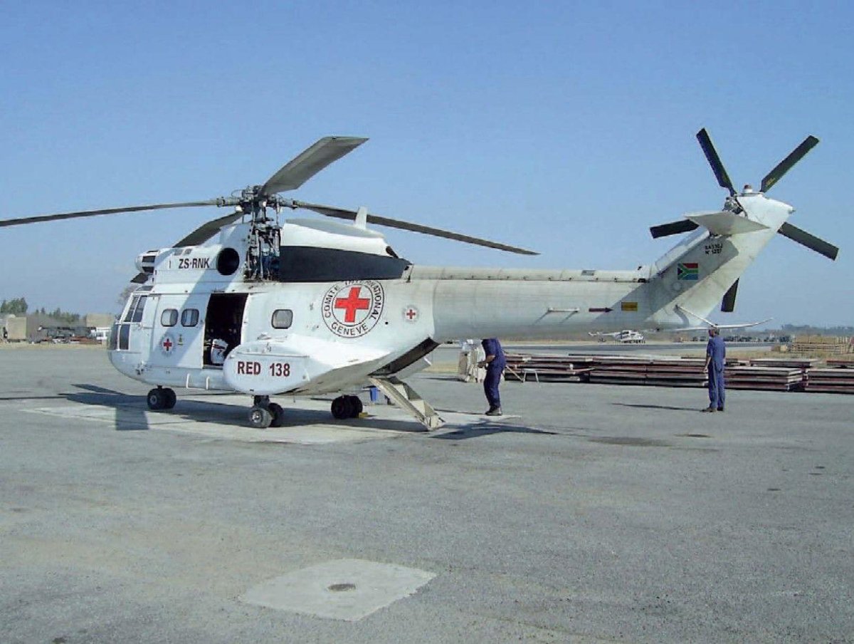 Крест вертолет