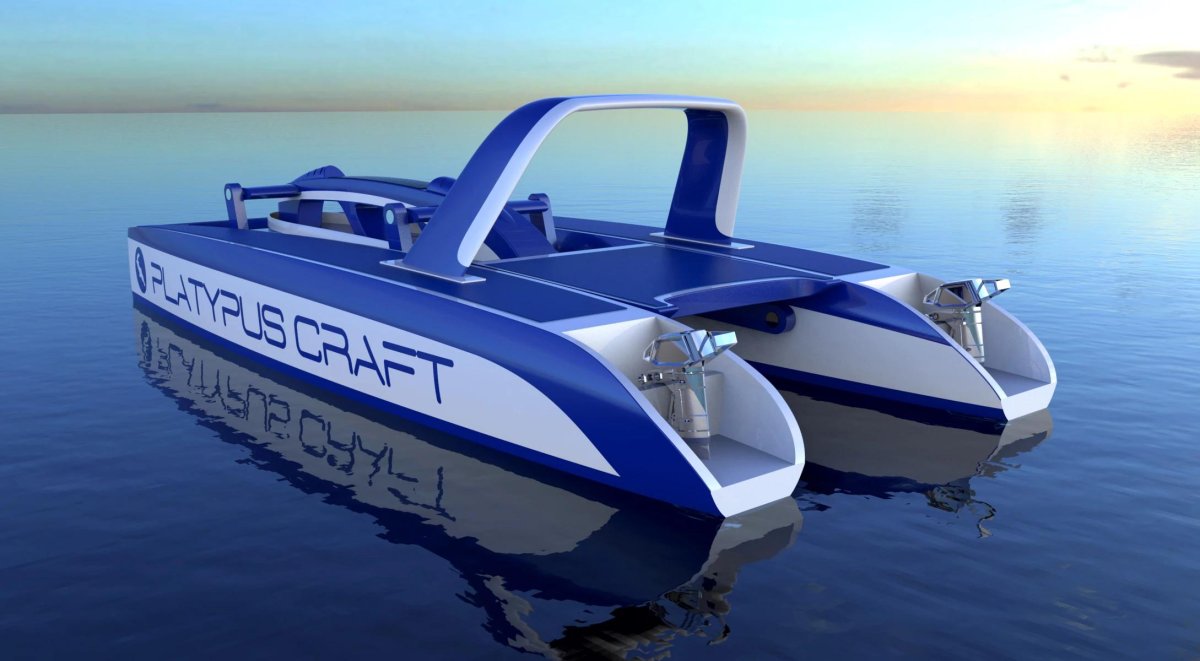 Моторный катамаран Скат 6800