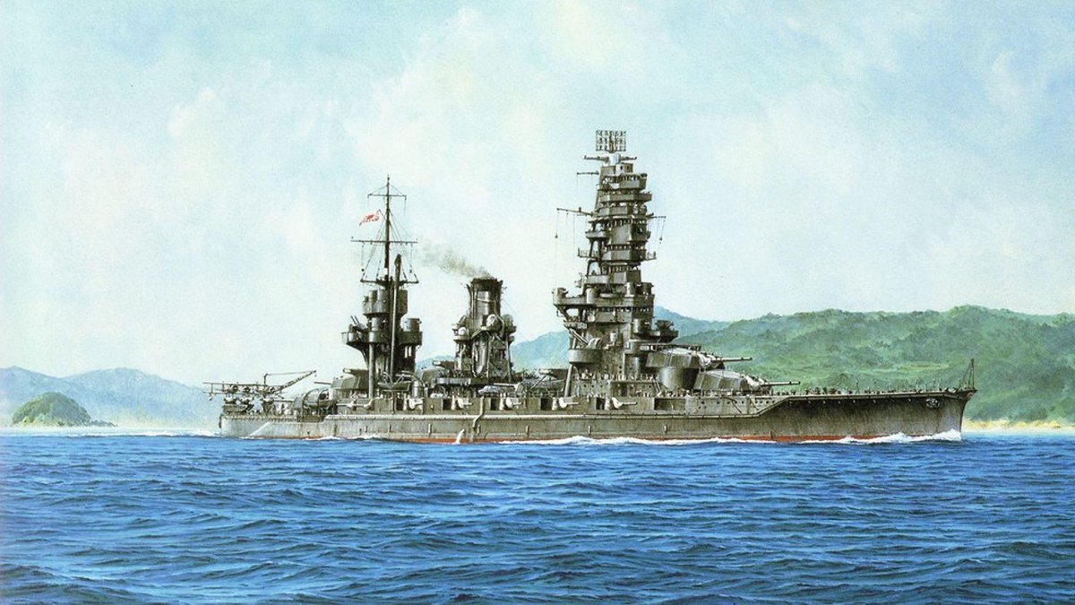 Японский линкор Нагато