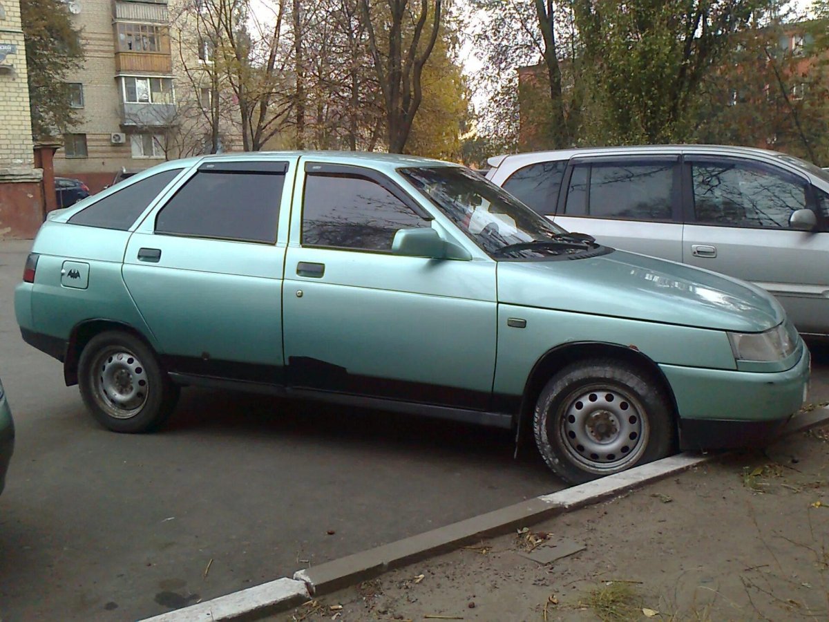 ВАЗ 2112 зеленый металлик