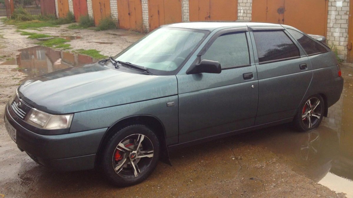 ВАЗ 2112 серо зелёный 2112