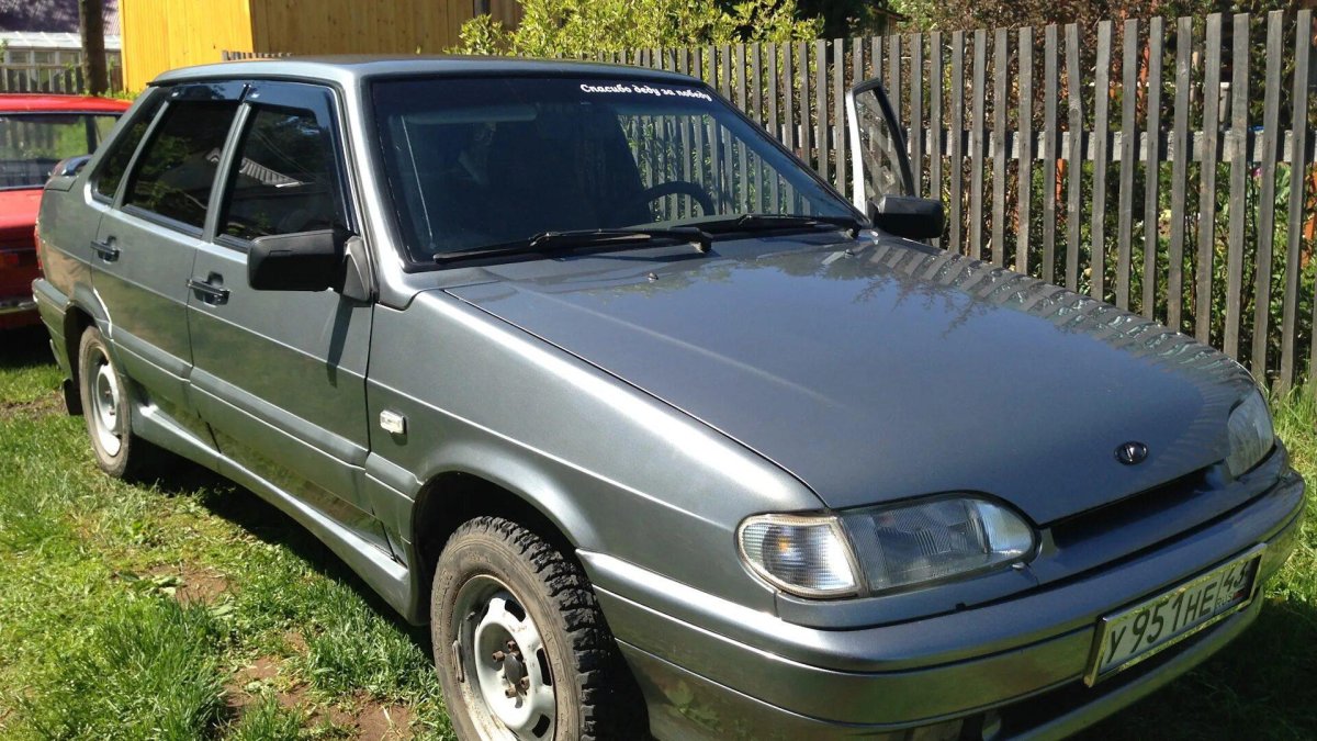 ВАЗ 2115 зеленый металлик