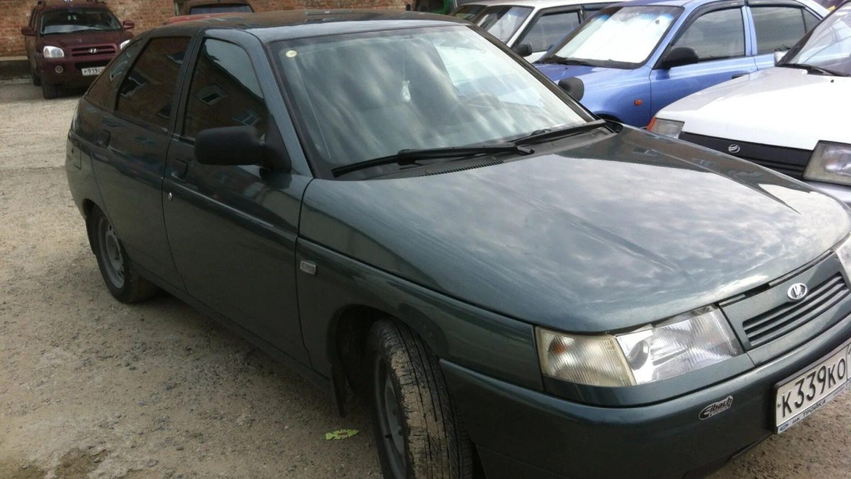 ВАЗ 2112 серо зелёный 2112