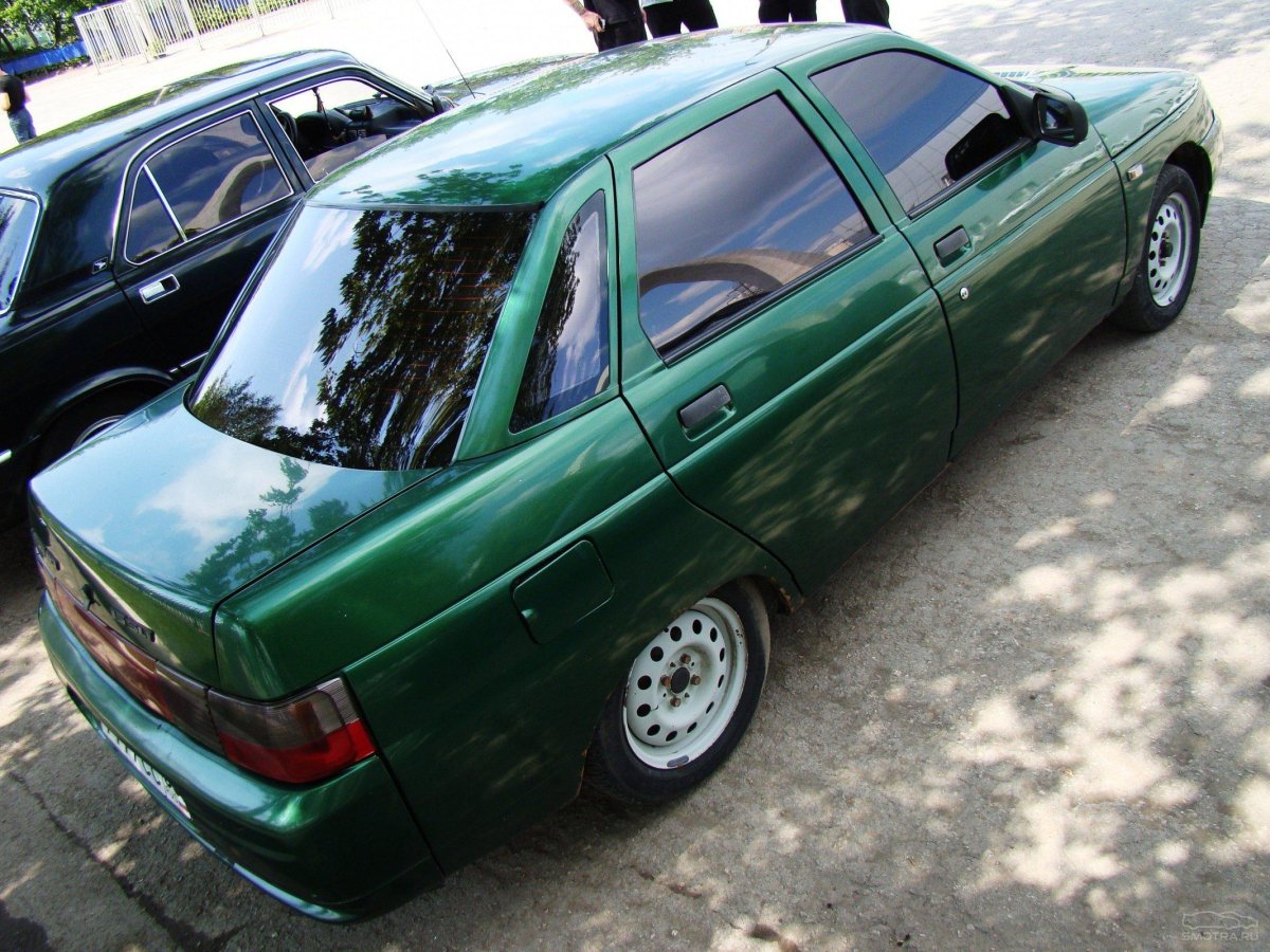 ВАЗ 2110 изумруд металлик