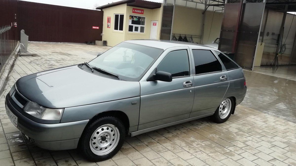ВАЗ 2112 серо зелёный 2112